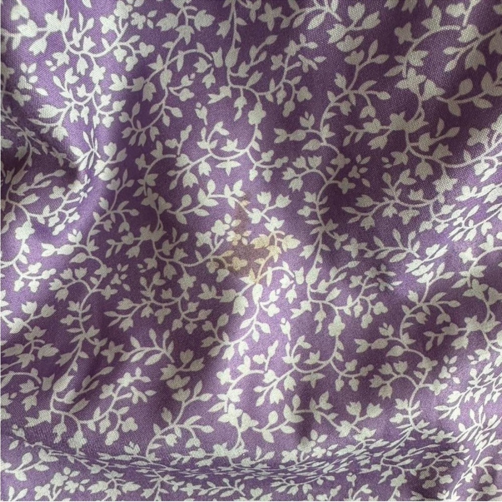 Elegant Purple Floral Women's Dress - Picture 6 of 6